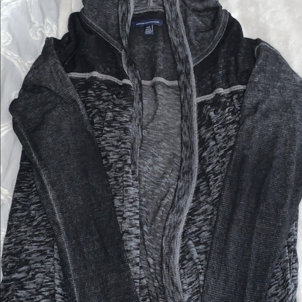American Eagle Hooded Cardigan (Thin material)